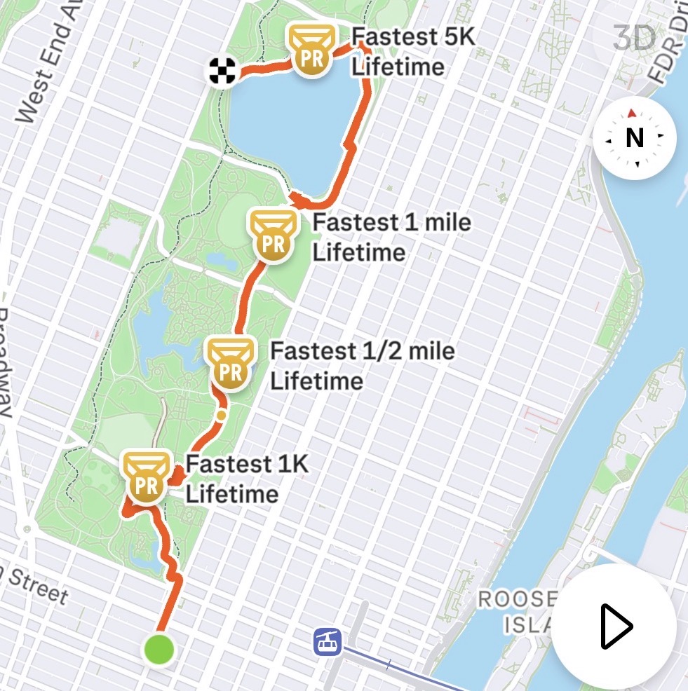 Running placeholder
